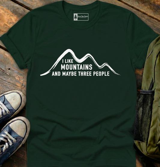 Minimalist Peaks T-Shirt