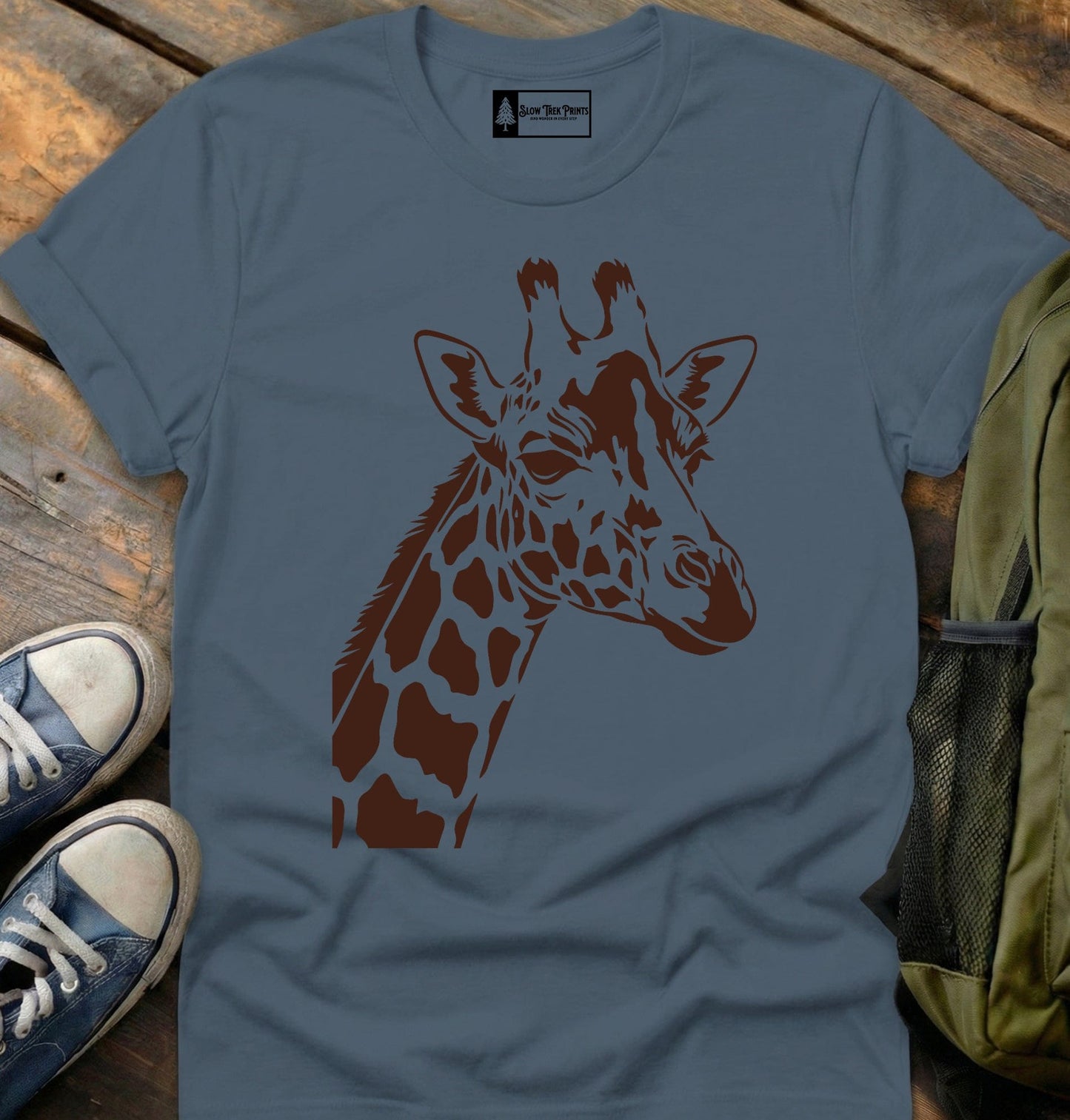 Giraffe Portrait T-Shirt