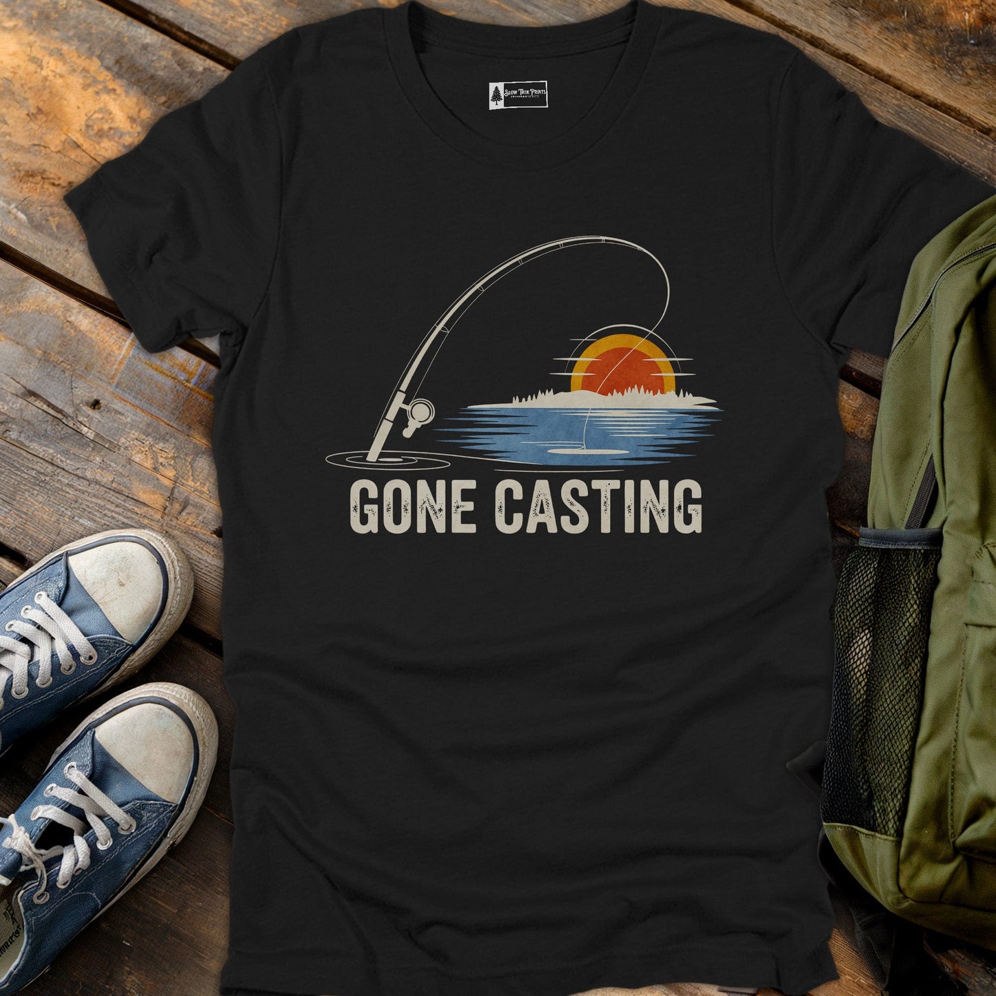 Gone Casting T-Shirt