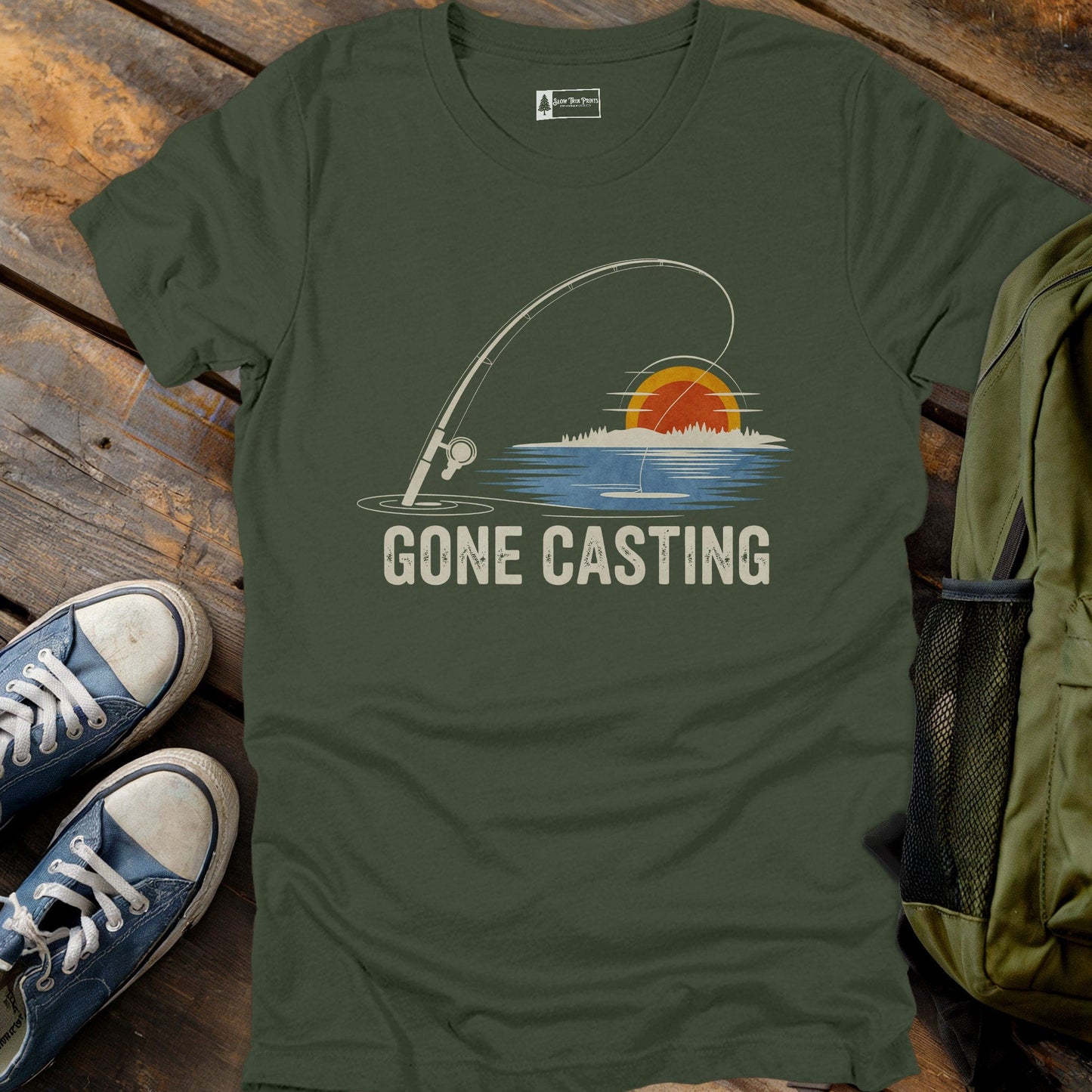 Gone Casting T-Shirt