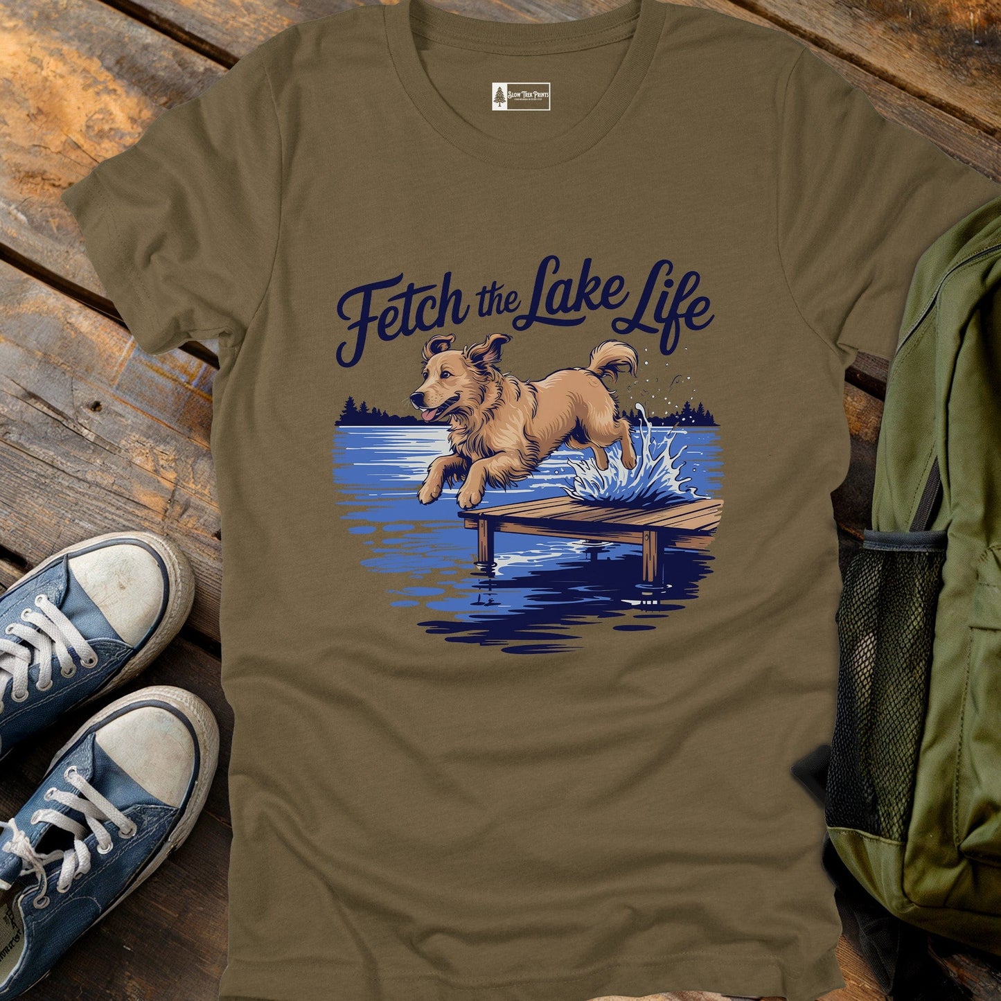 Fetch The Lake Life T-Shirt
