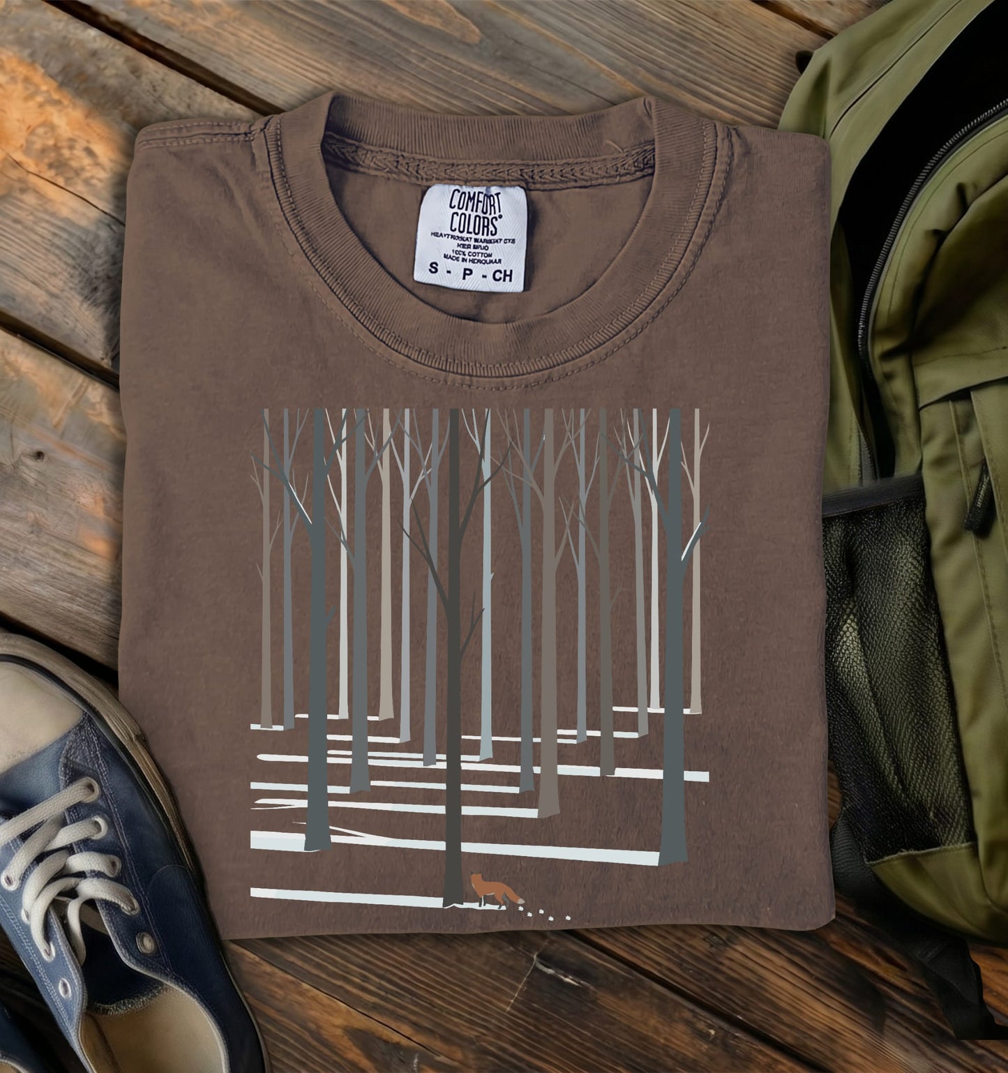 Winter Fox Comfort Colors T-Shirt