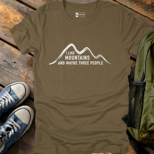 Minimalist Peaks T-Shirt