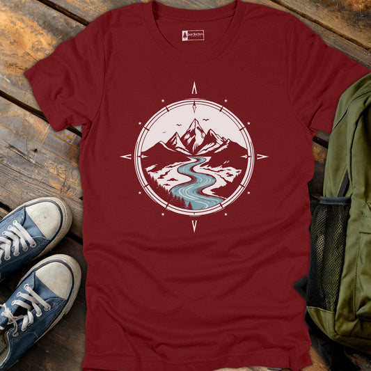 Winding River Compass T-Shirt