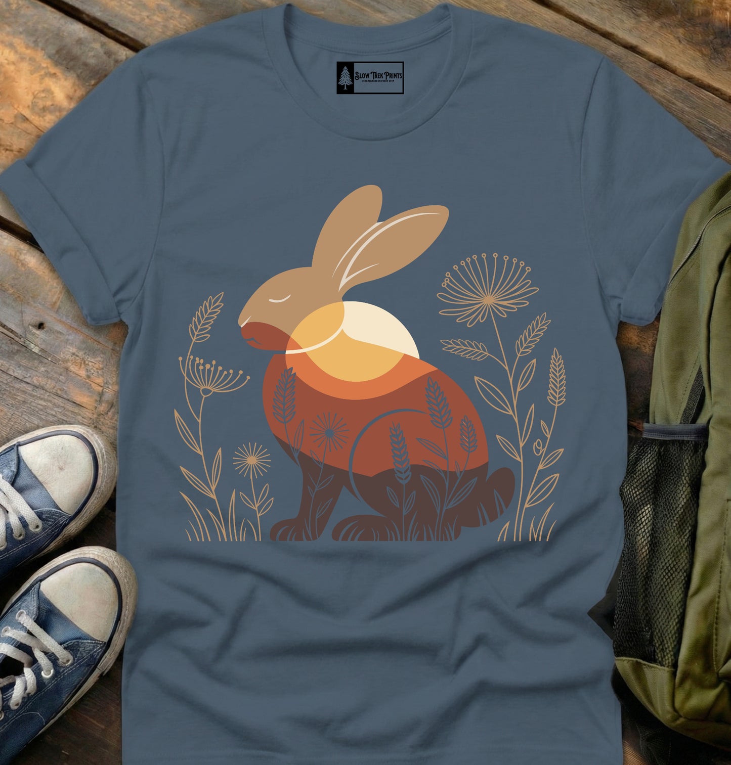 Wildflower Rabbit T-Shirt