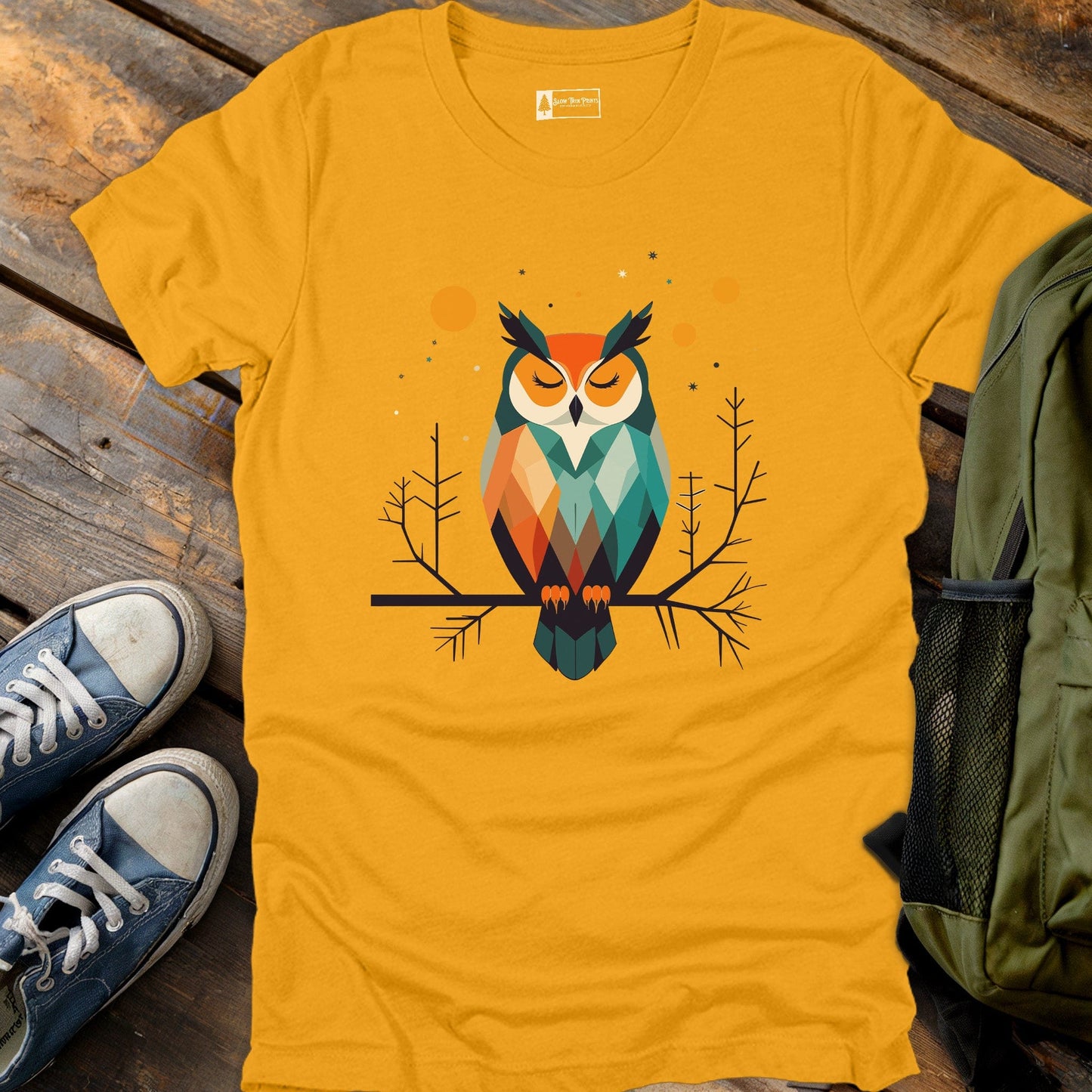 Geometric Owl T-Shirt