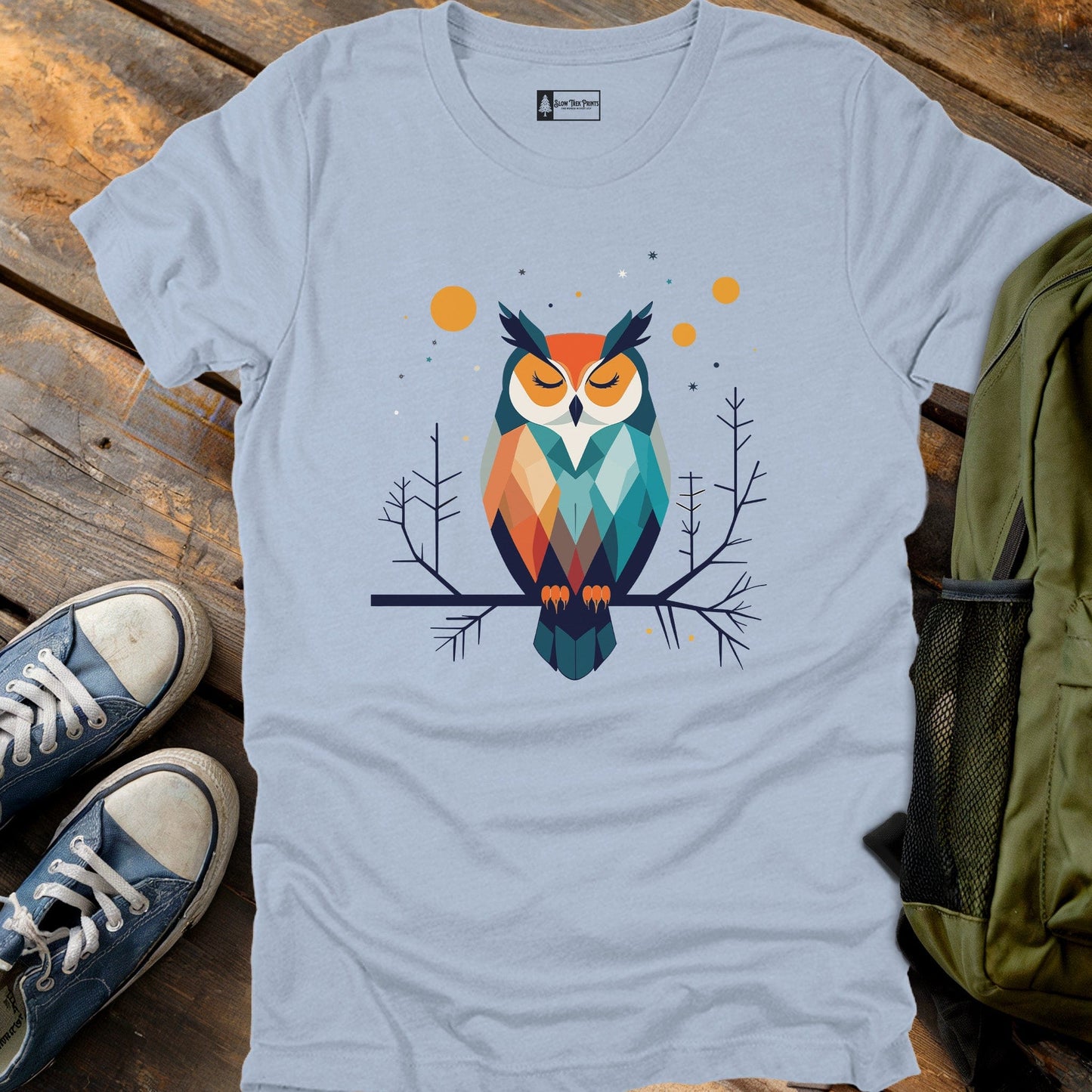 Geometric Owl T-Shirt