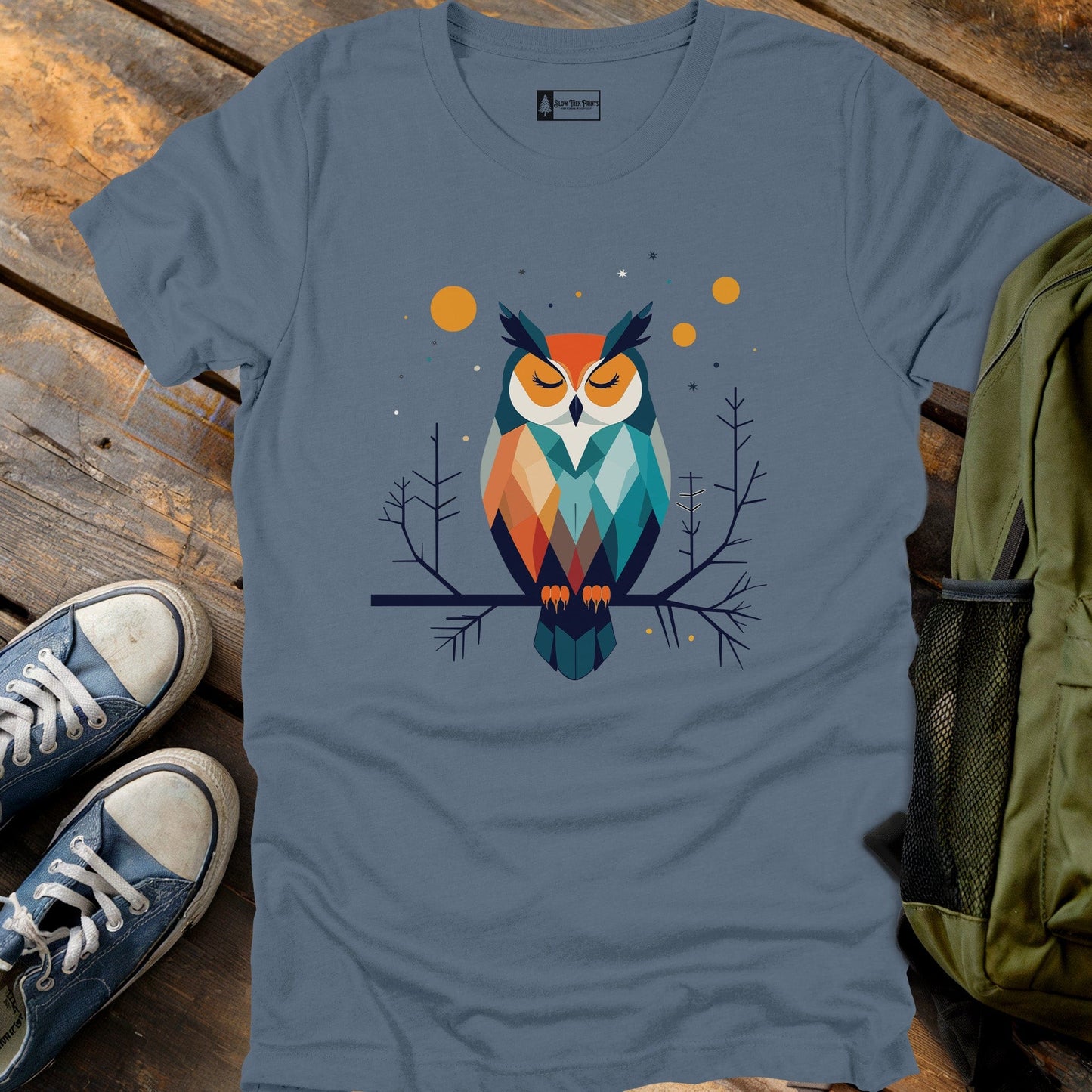 Geometric Owl T-Shirt