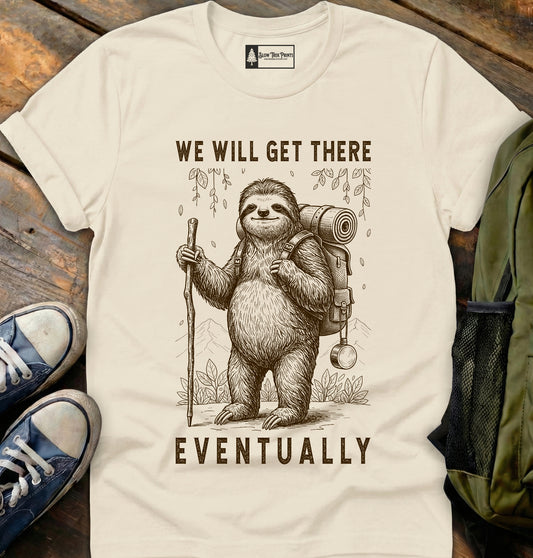 Hiking Sloth T Shirt T-Shirt