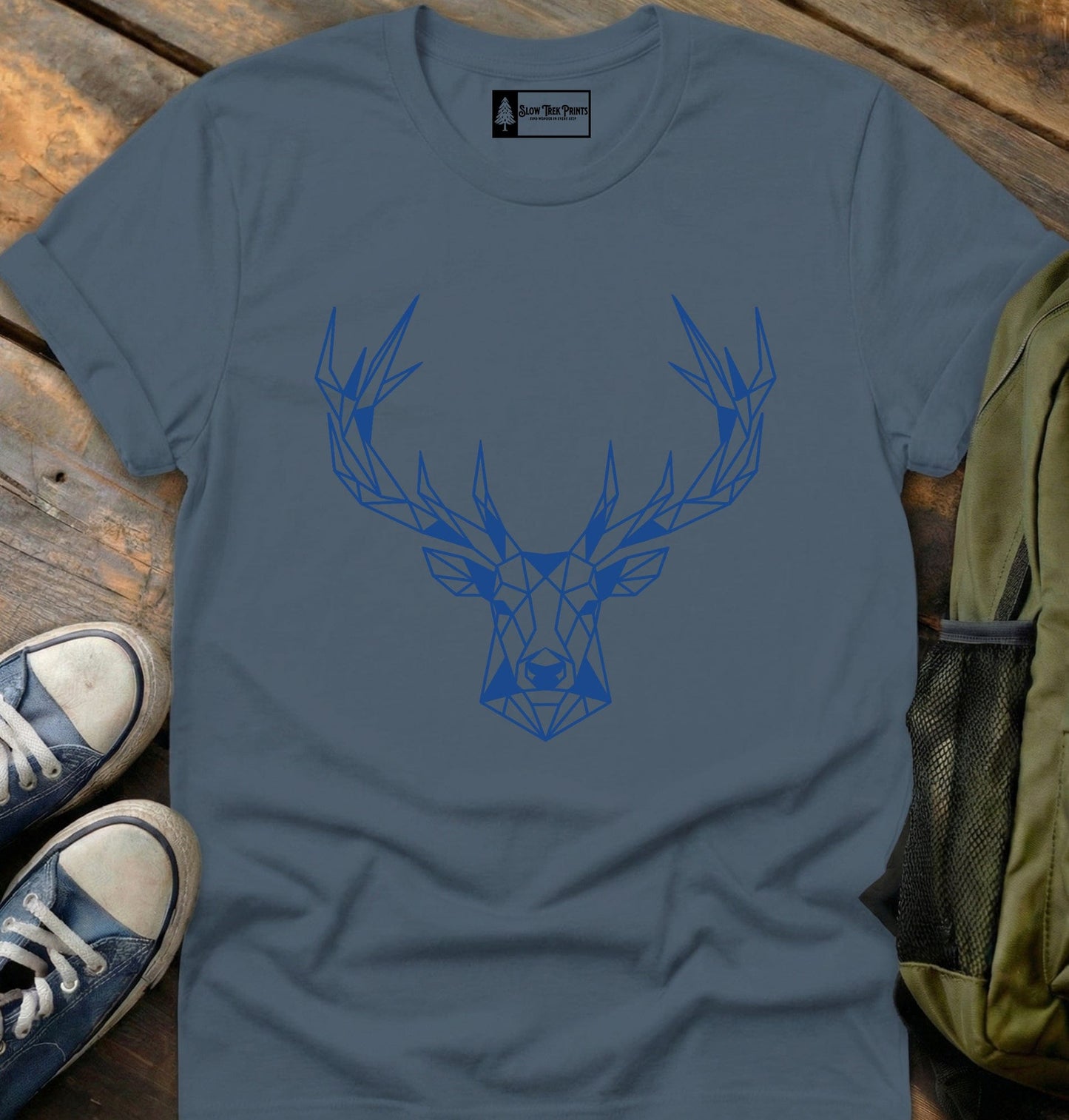 Blue Stag T-Shirt