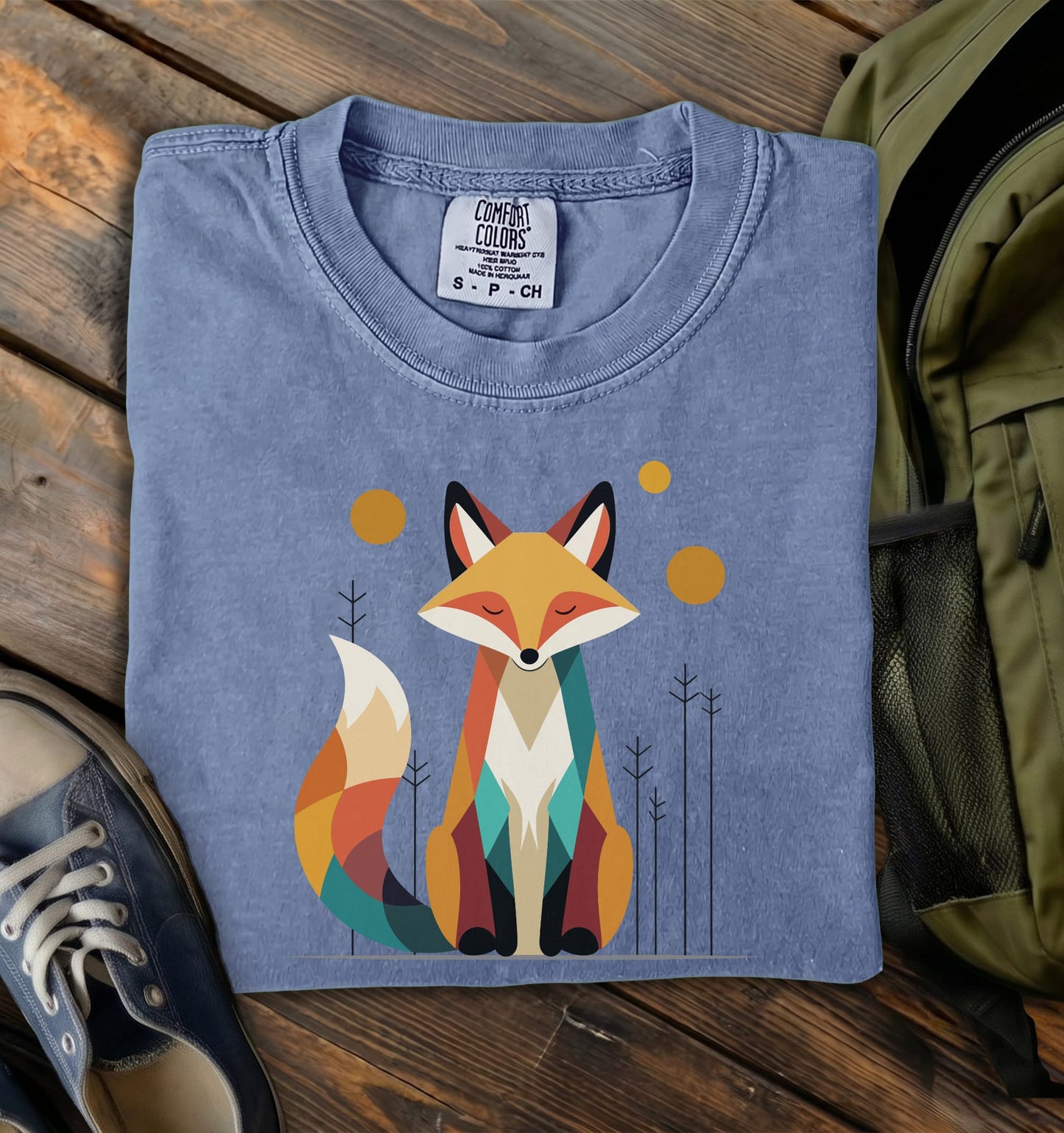 Sunset Fox Comfort Colors T-Shirt