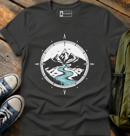 Winding River Compass T-Shirt