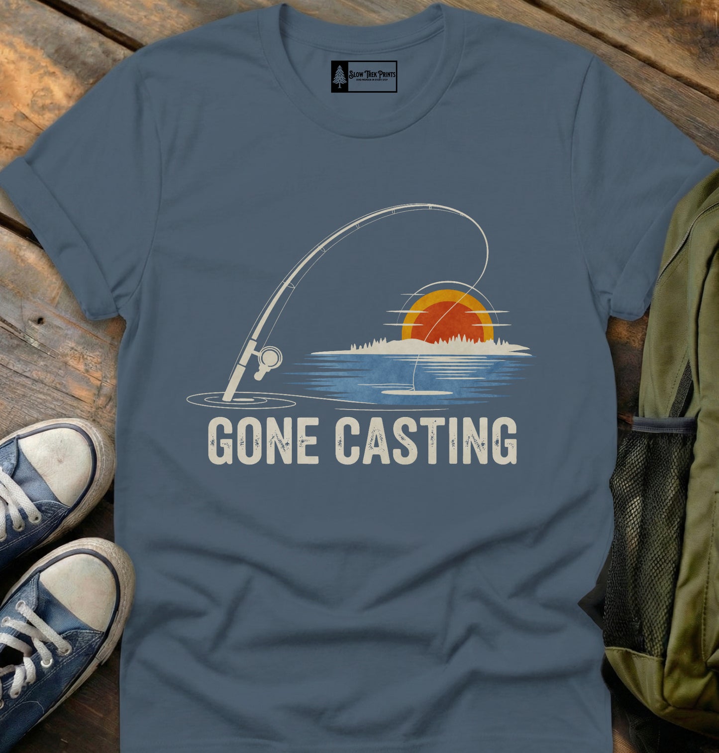 Gone Casting T-Shirt