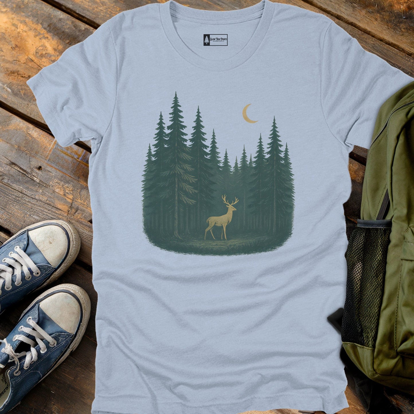 Moonlight Deer T-Shirt