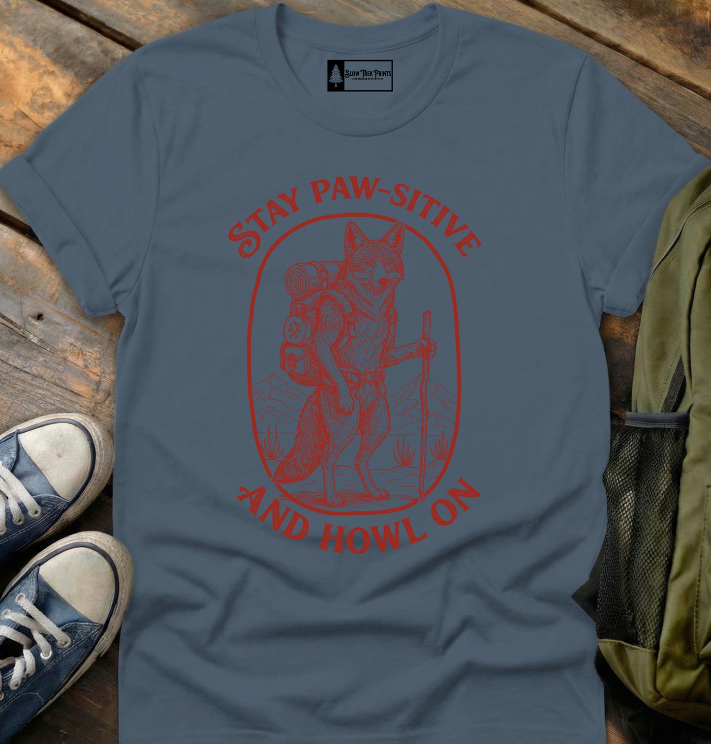 Stay Paw-sitive T-Shirt