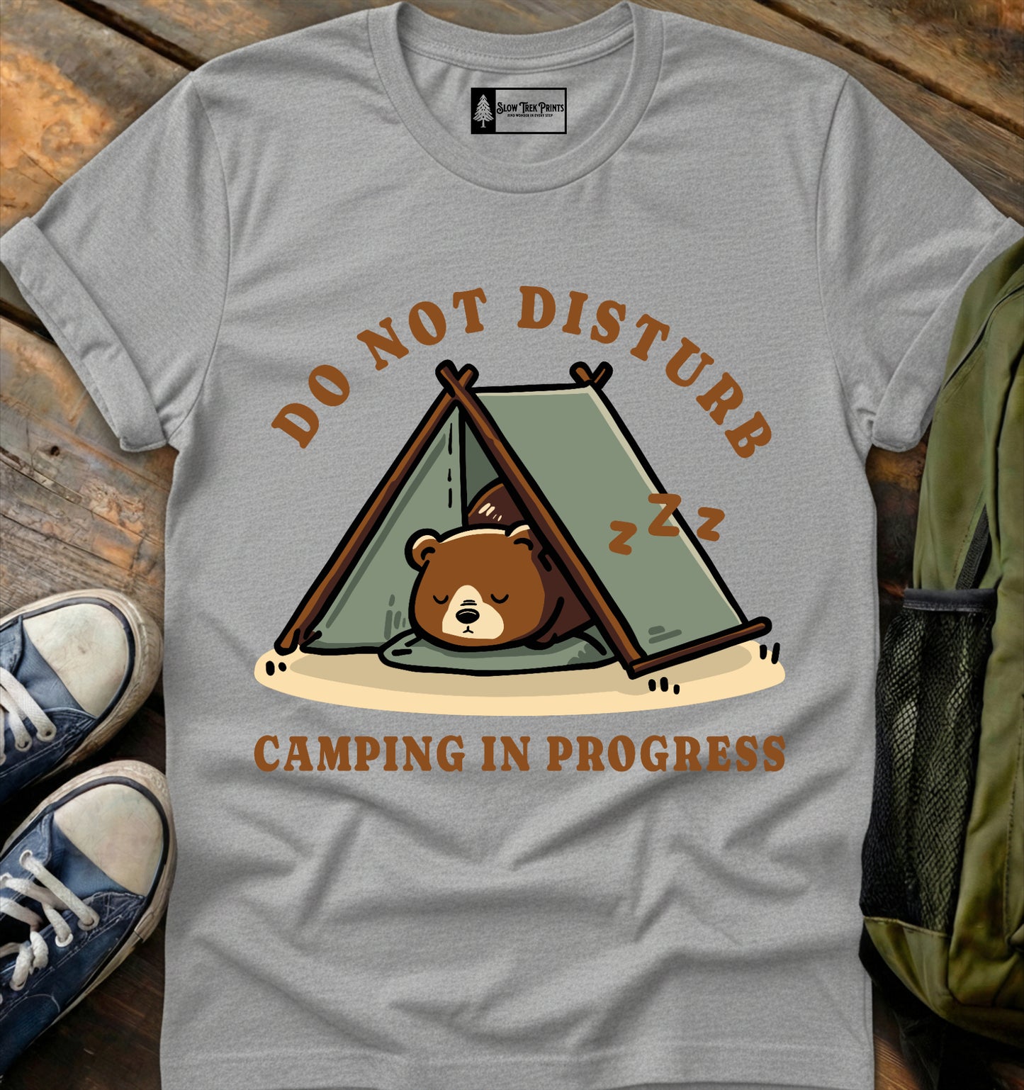 Camping In Progress T-Shirt