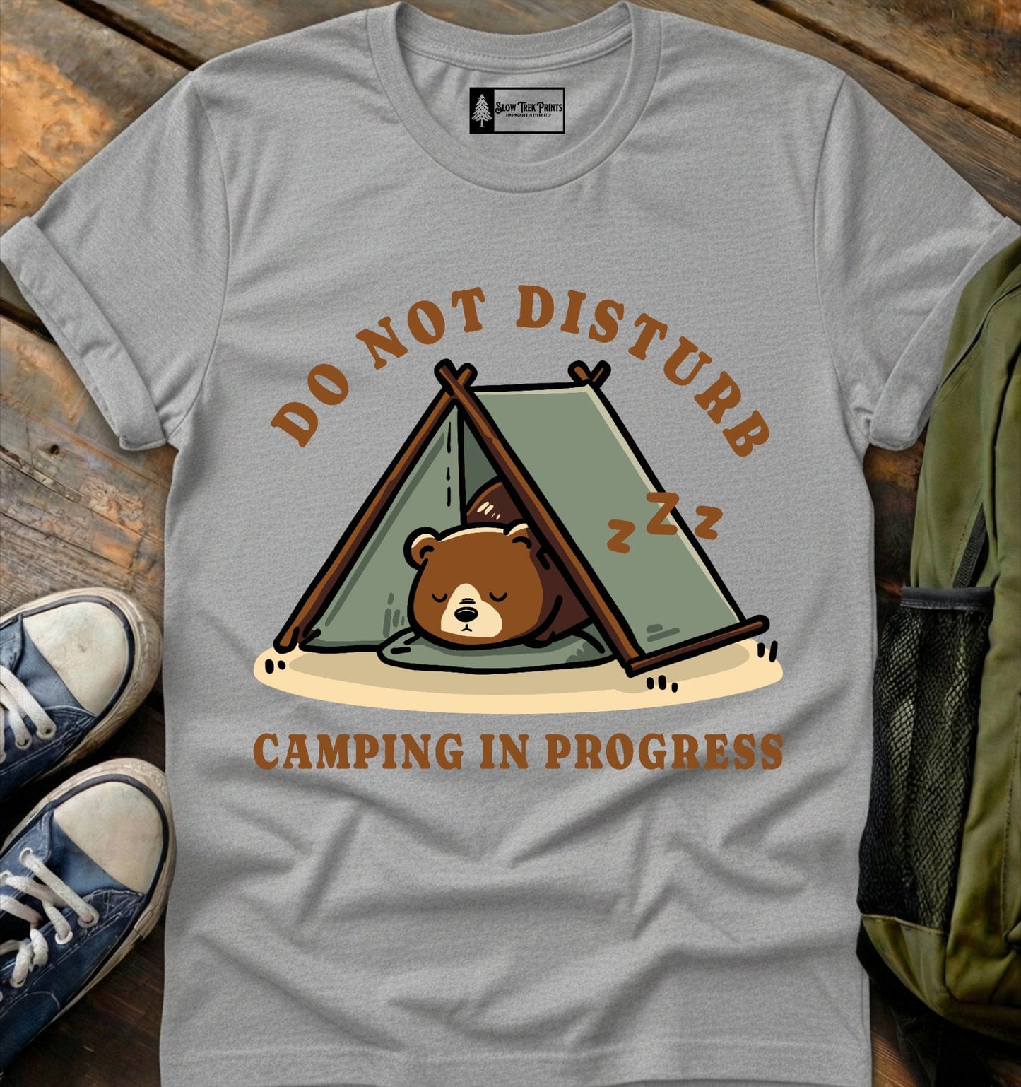 Camping In Progress T-Shirt