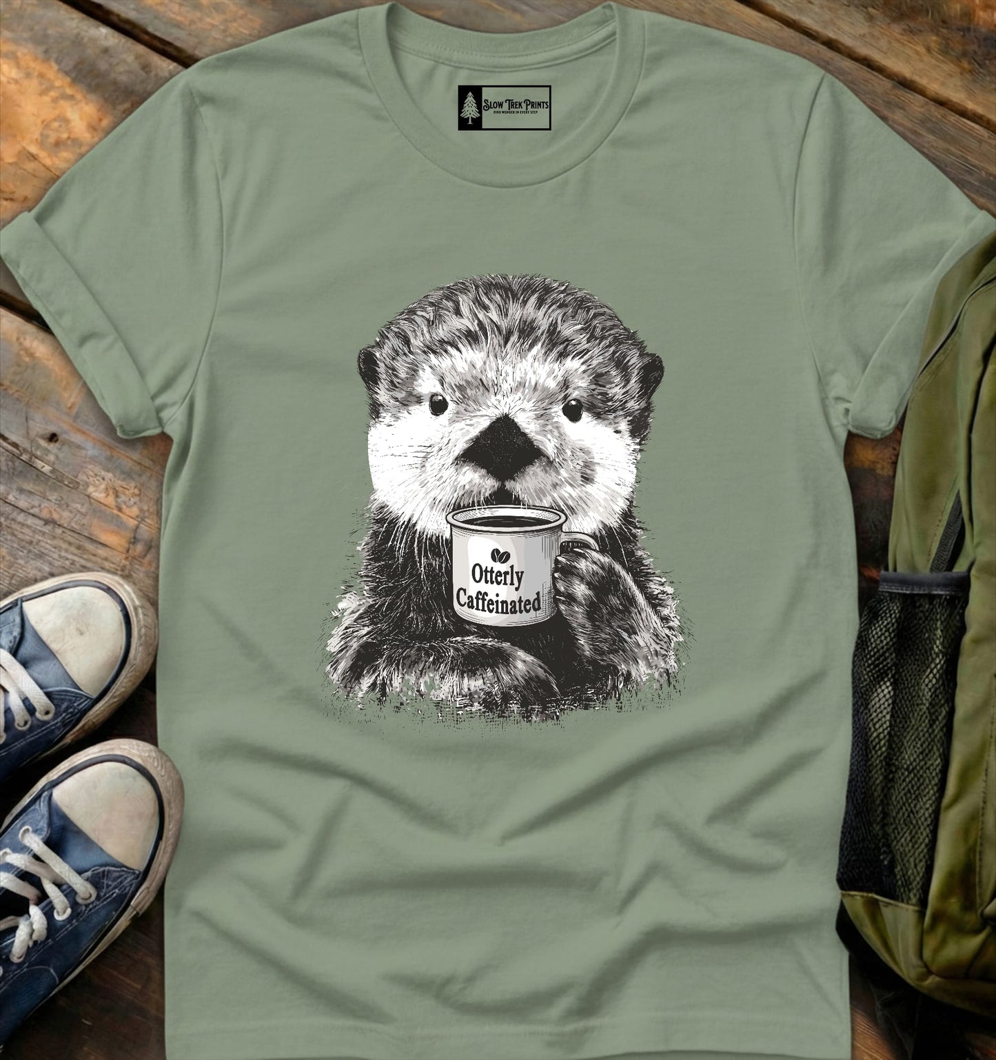 Otterly Caffeinated T-Shirt