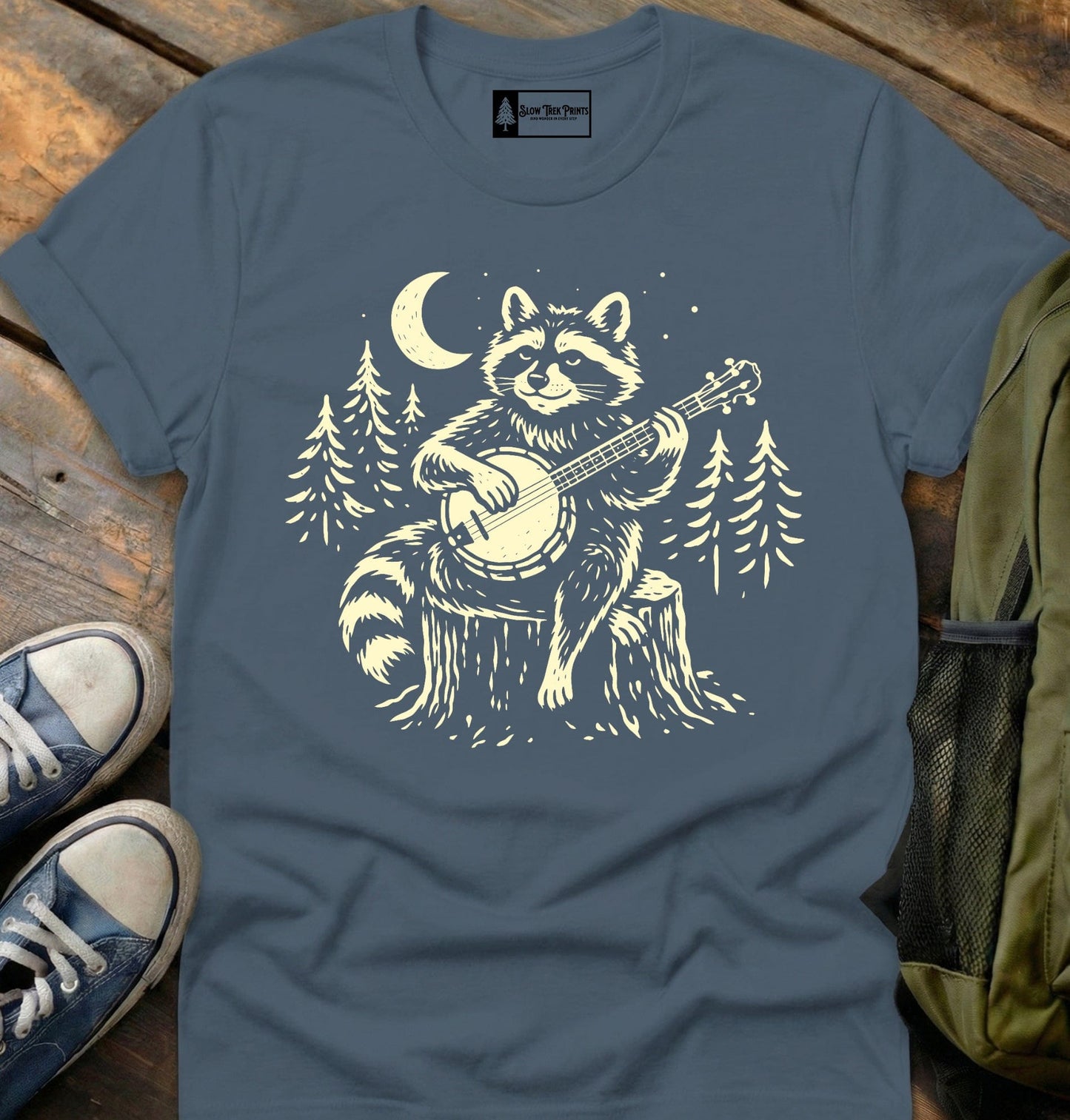 Banjo Raccoon T-Shirt