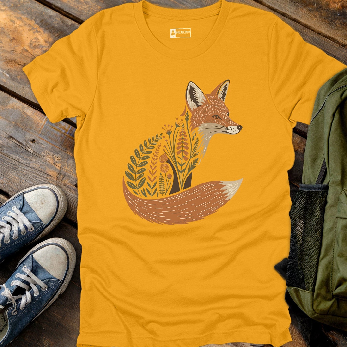 Floral Fox T-Shirt