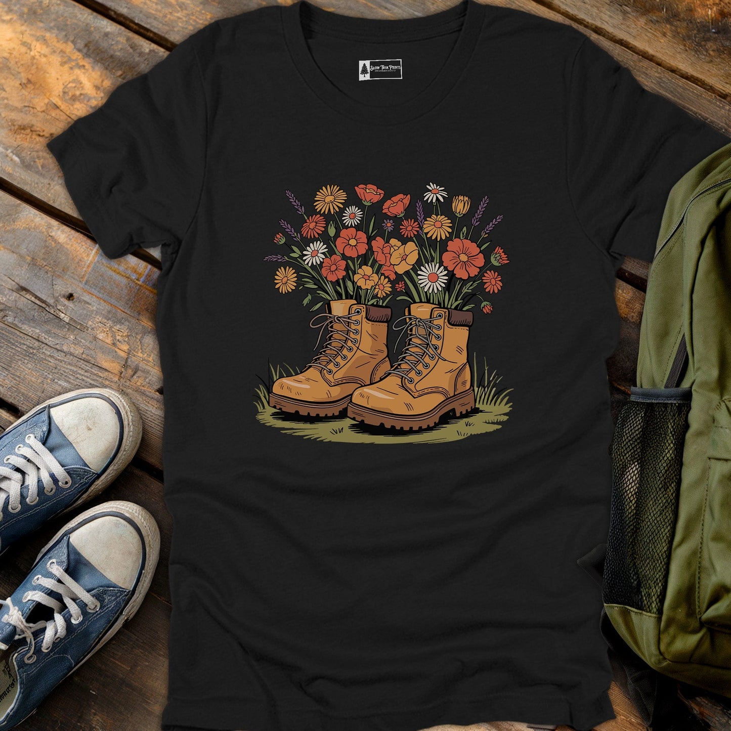 Blooming Boots T-Shirt