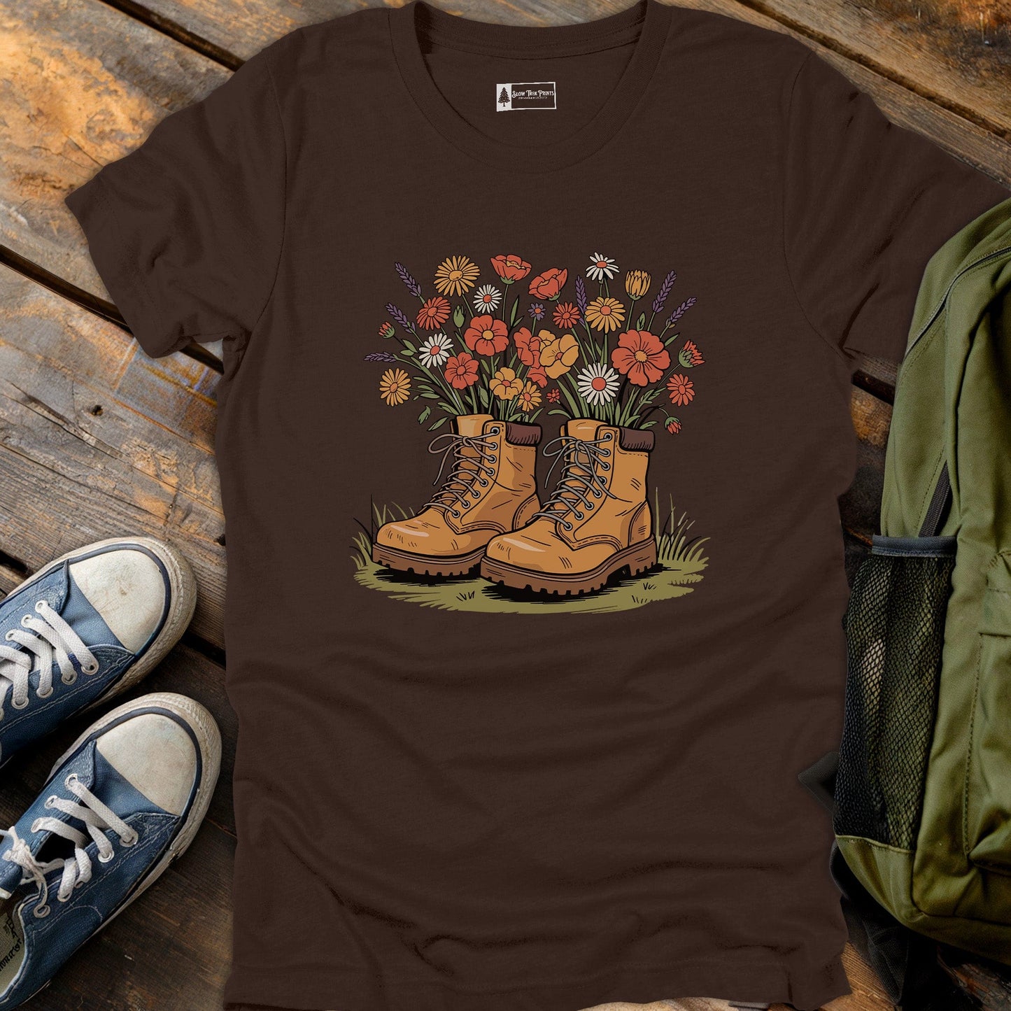 Blooming Boots T-Shirt