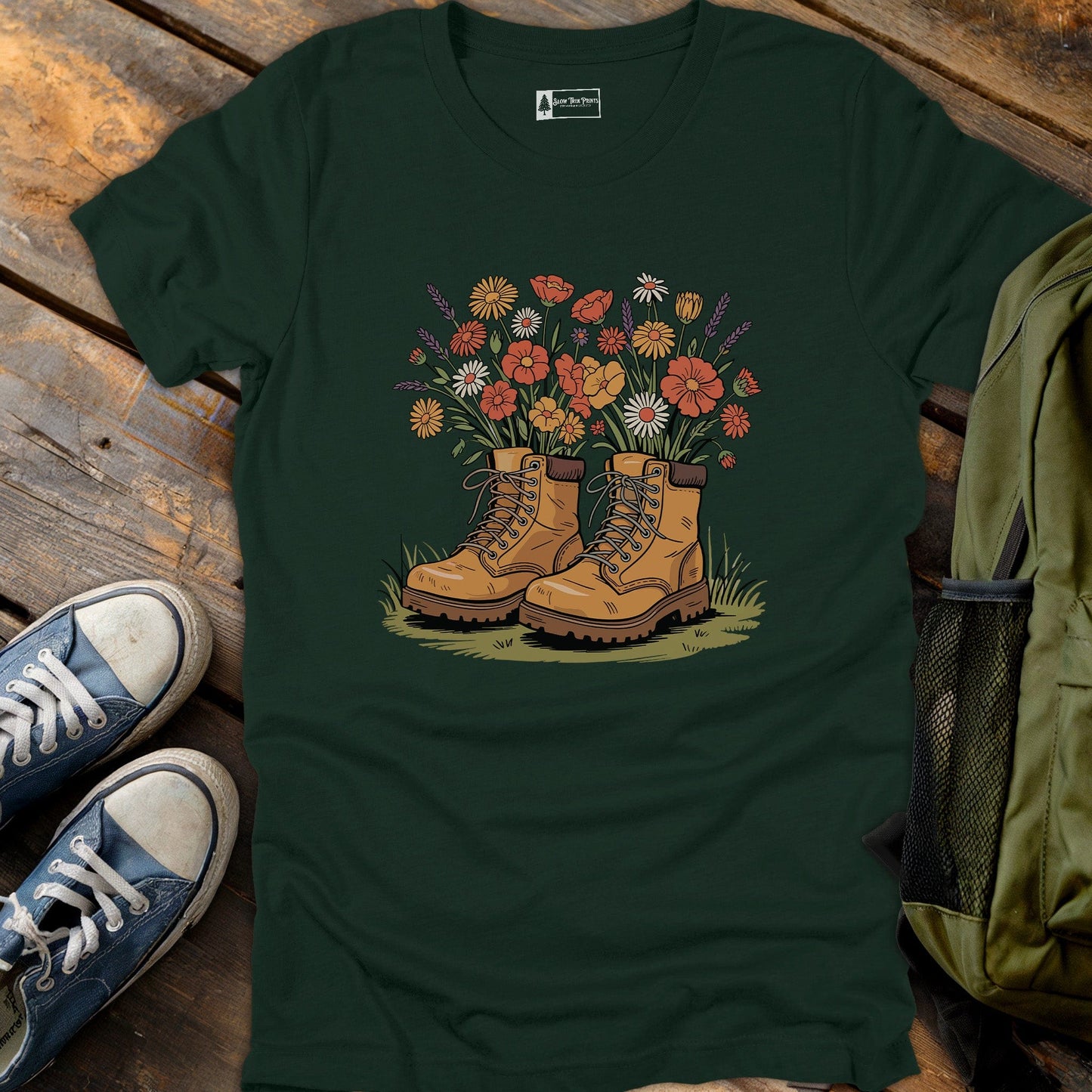 Blooming Boots T-Shirt