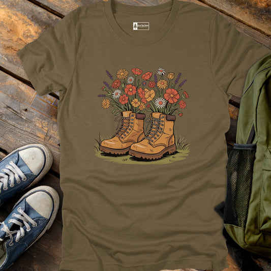 Blooming Boots T-Shirt