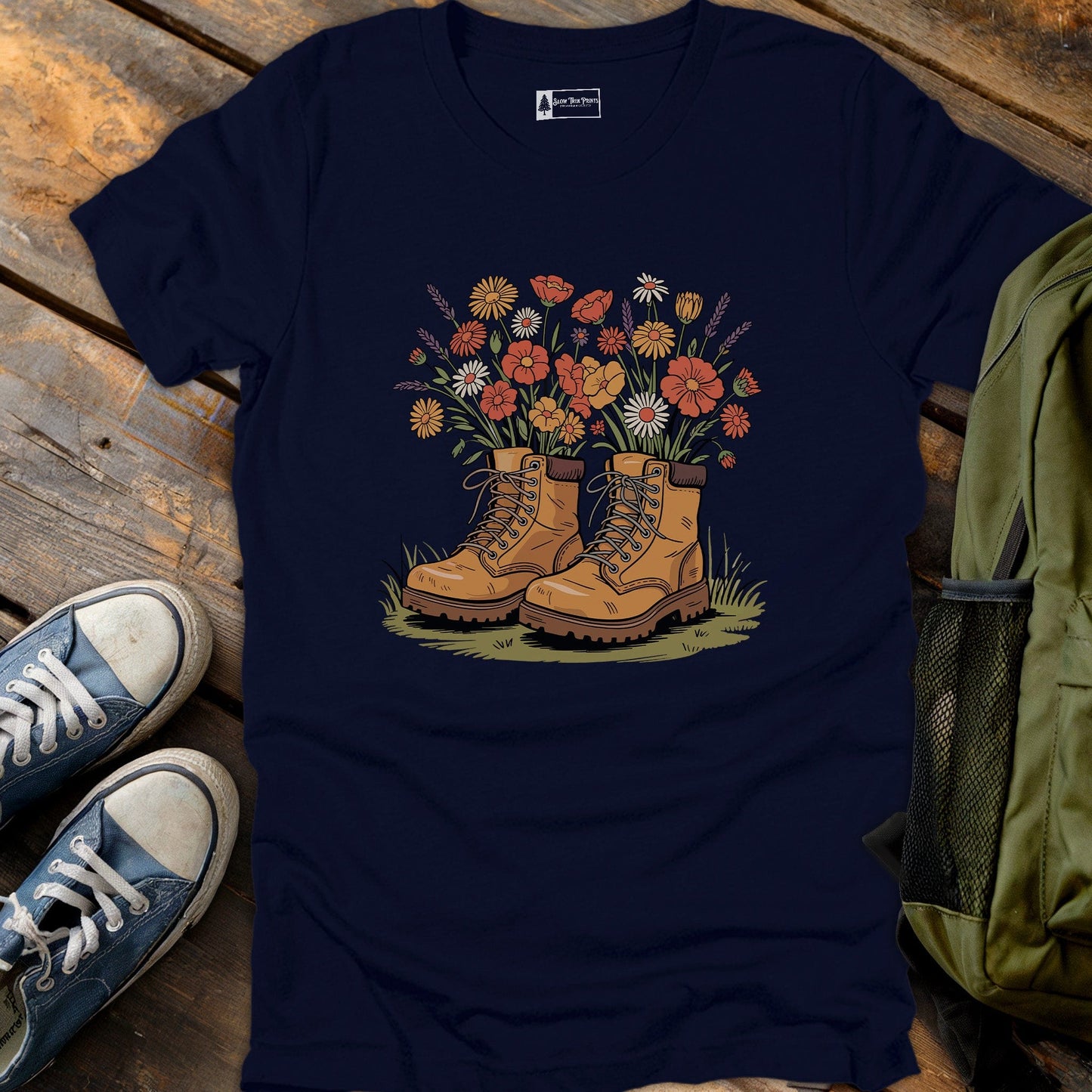 Blooming Boots T-Shirt
