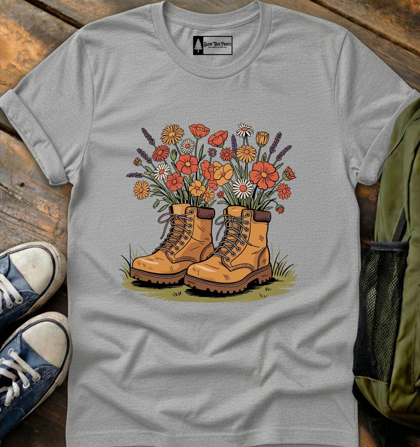 Blooming Boots T-Shirt