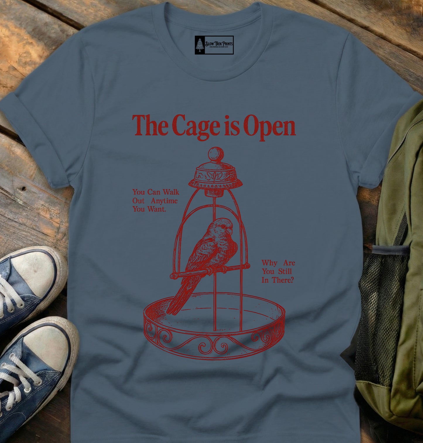 The Cage Is Open T-Shirt