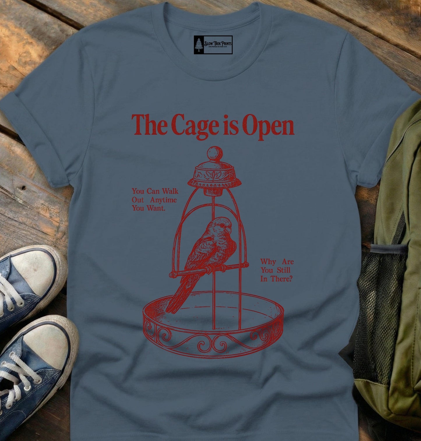 The Cage Is Open T-Shirt