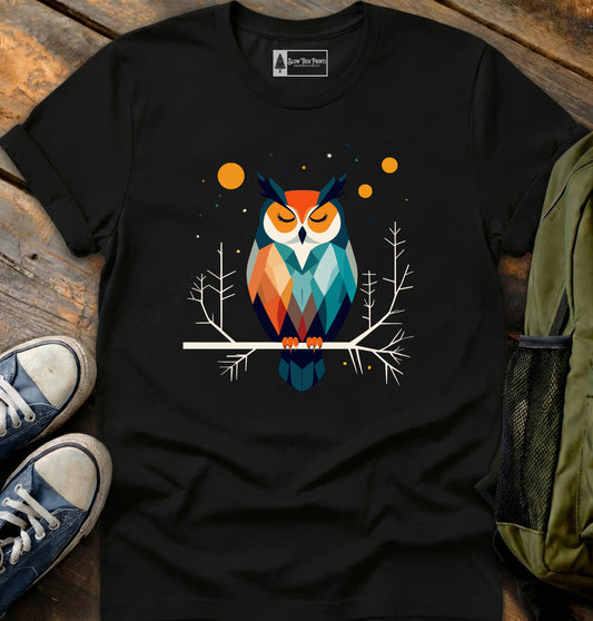 Geometric Owl T-Shirt