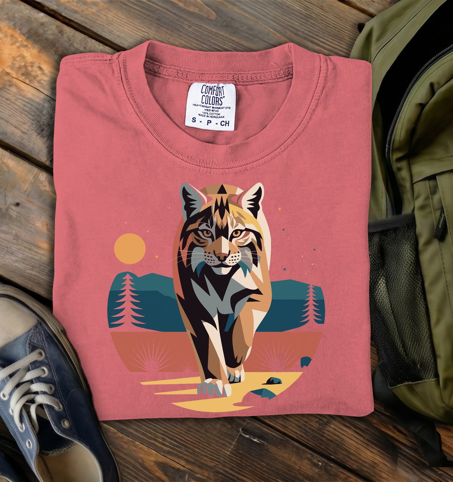 Bobcat Watch Comfort Colors T-Shirt