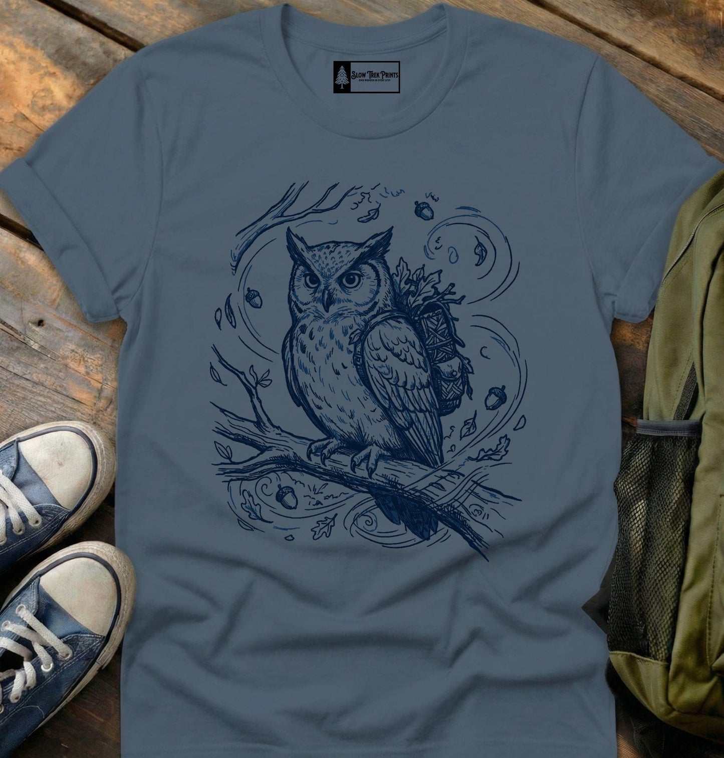 Backpacking Owl T-Shirt