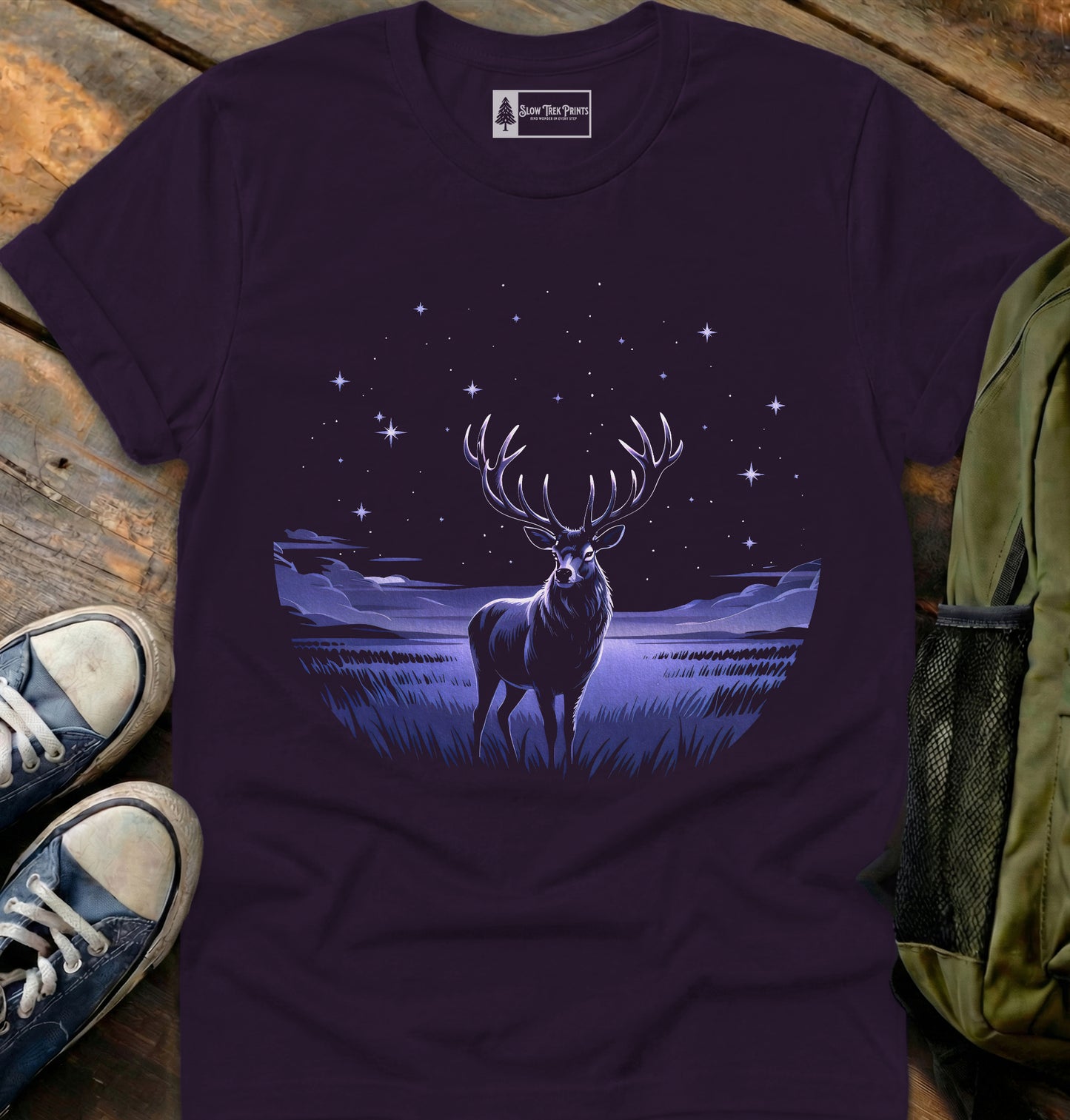 Stargazer Stag T-Shirt