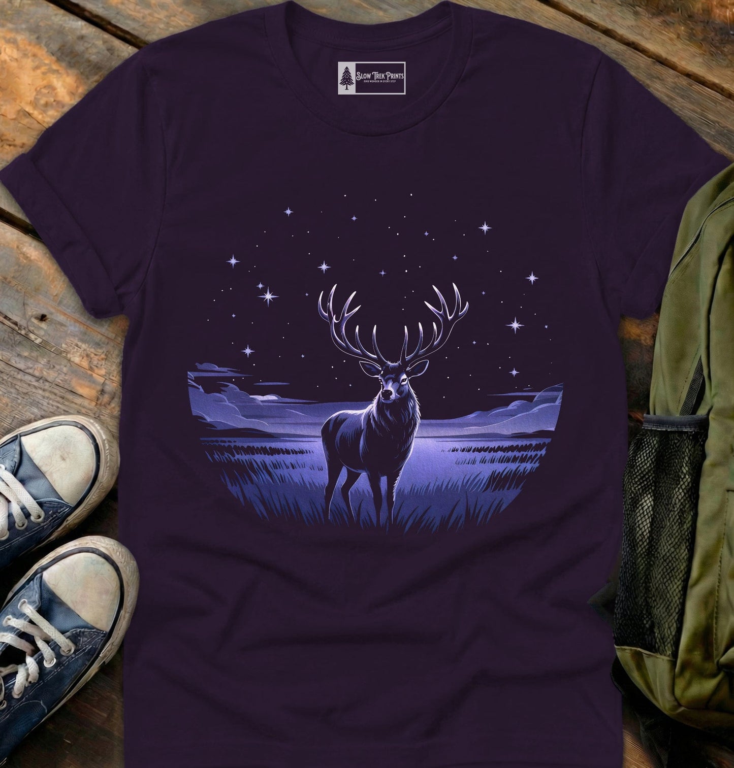 Stargazer Stag T-Shirt