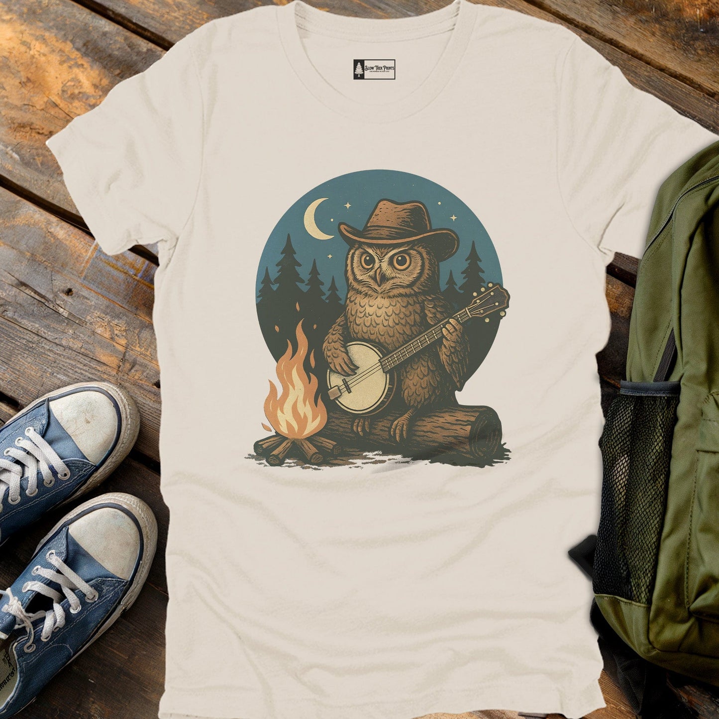 Banjo Owl T-Shirt