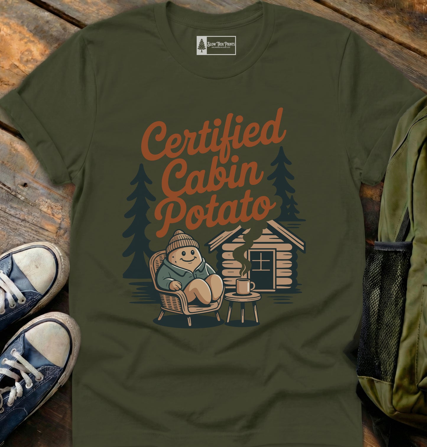 Certified Cabin Potato T-Shirt
