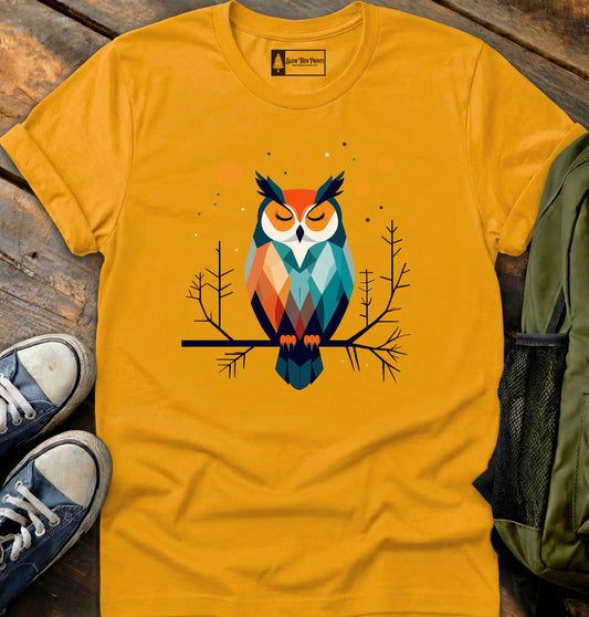 Geometric Owl T-Shirt