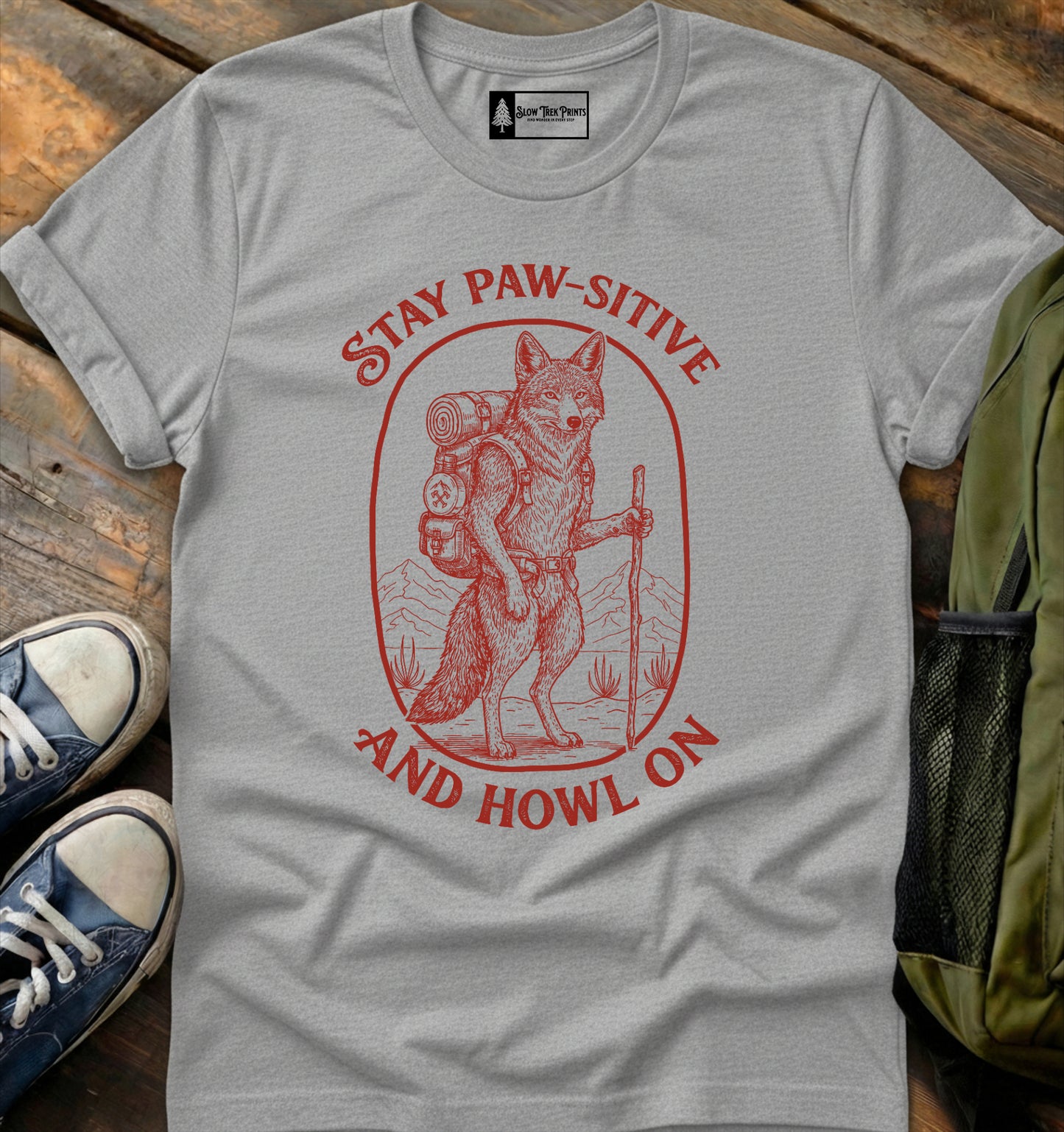 Stay Paw-sitive T-Shirt