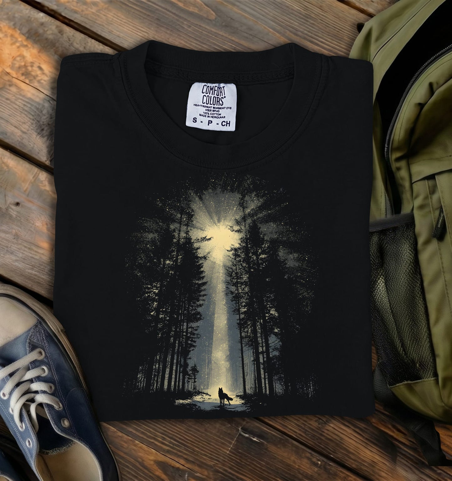 Path Of Light Comfort Colors T-Shirt