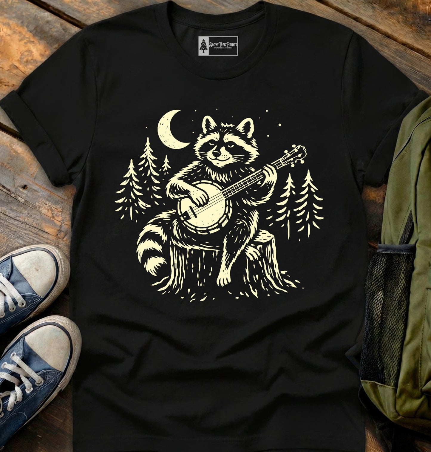 Banjo Raccoon T-Shirt