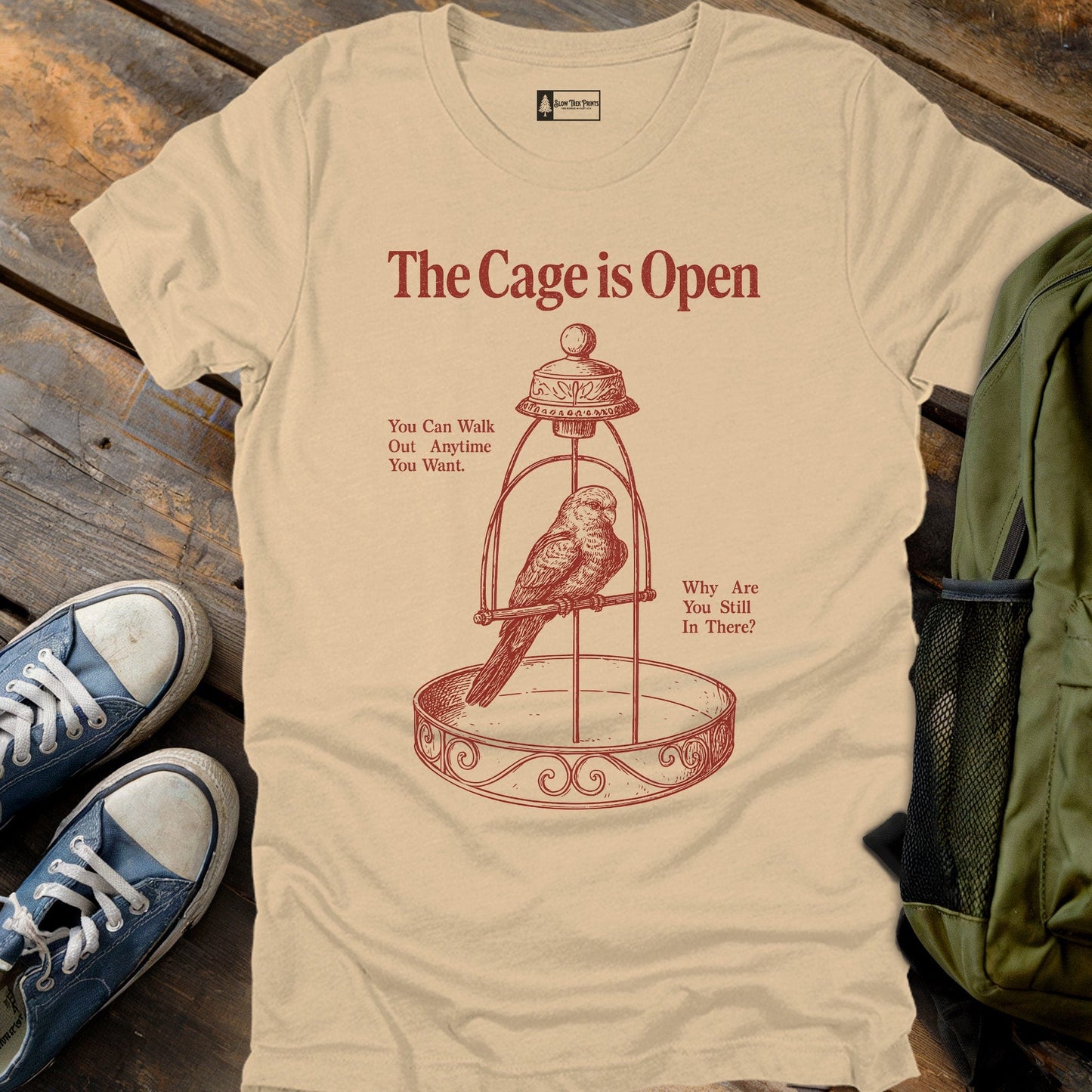 The Cage Is Open T-Shirt