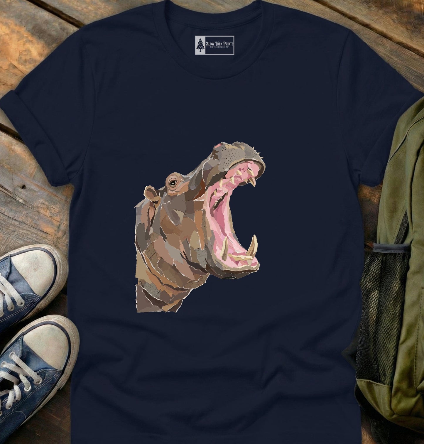 Roaring Hippo T-Shirt