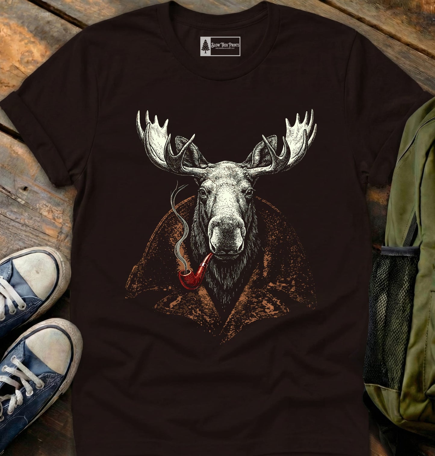 Gentleman Moose T-Shirt