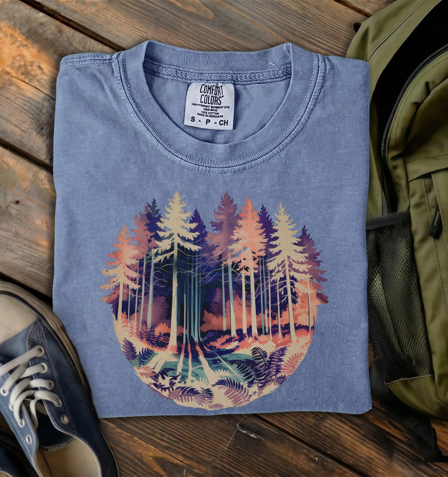 Forest Glow Comfort Colors T-Shirt