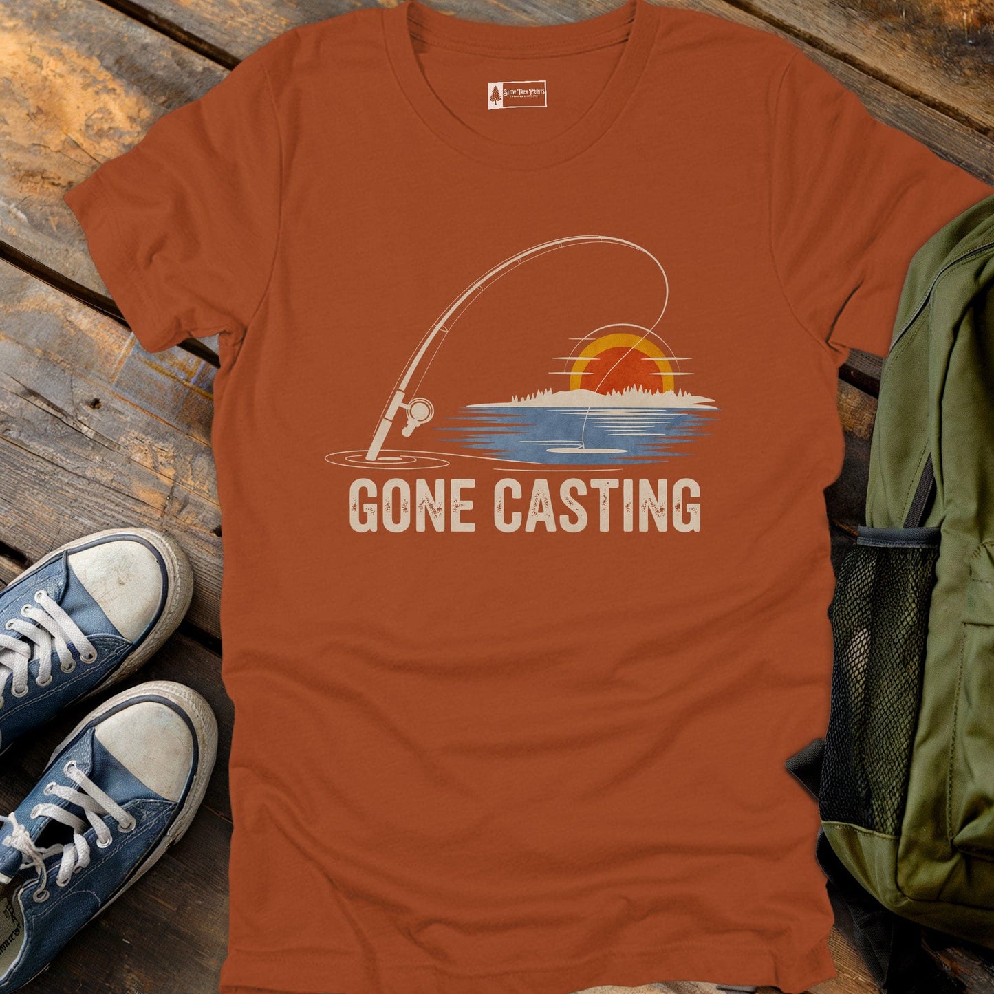 Gone Casting T-Shirt