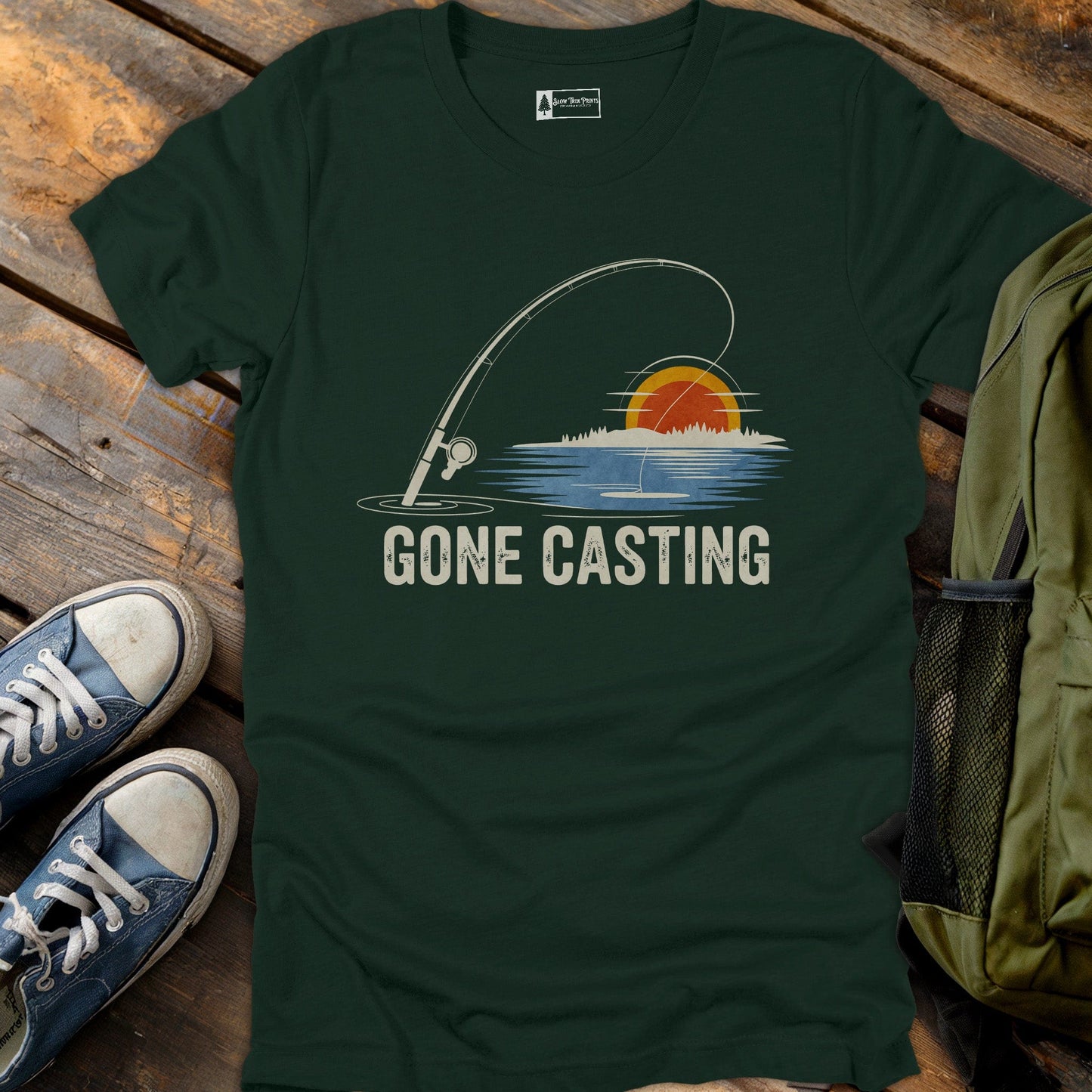Gone Casting T-Shirt