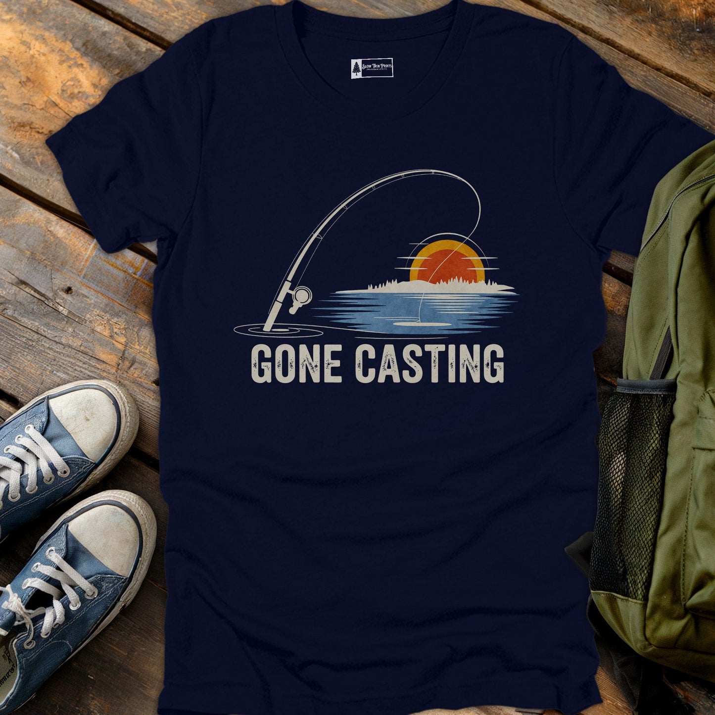 Gone Casting T-Shirt